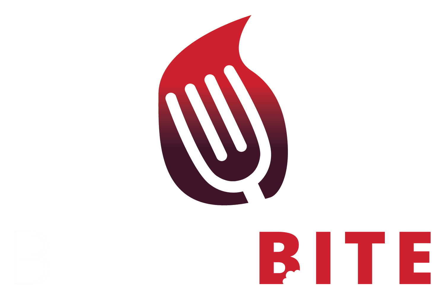 Primary Logo - White & Red